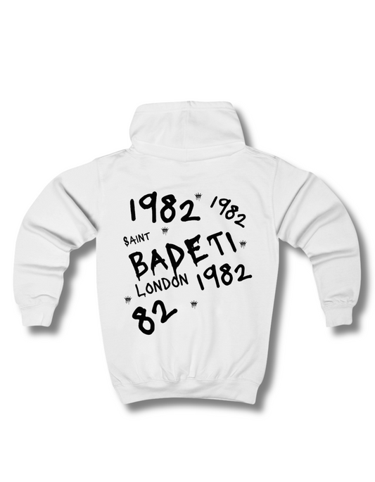 BADETI LONDON KIDS HOODIE

Kids' Clothing

Kids Hoodie

Hoodies

Bad Etiquette London Streetwear

Bad Etiquette London kids

Bad Etiquette London Clothing Brand

1982 SAINT BADETI

1982 Kids WHITES Hoodie