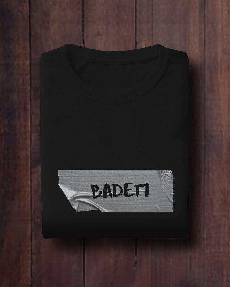 Bad Etiquette London | Duct Taped T-shirt BADETI Men's Tee  Men's T-shirt  Duct Tape T-shirt  Bad etiquette london  Bad Etiquette London Streetwear  Bad Etiquette London Clothing Brand  Badeti London  Duck Taped Tee  Grey Tape T-shirt  Unique T-shirts black