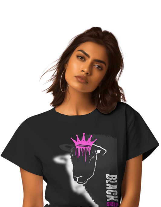 Bad Etiquette London Black Sheep T-shirt streetwear T-shirts  Men's Tee  Men's T-shirt  Men's Streetwear  Iconic Black Sheep Design  Eye-Catching Apparel  Designer Streetwear  Black Sheep  Bad Etiquette London Streetwear BADETI UNISEX T-shirt