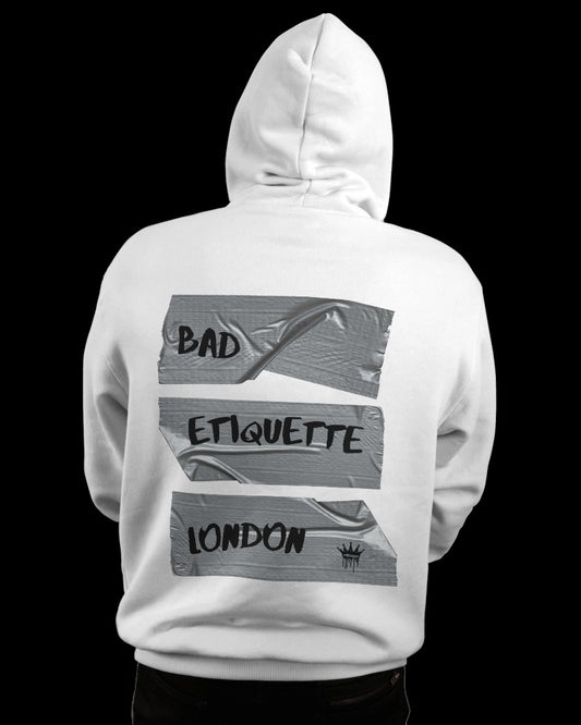 Bad Etiquette London | Duct Tape | Hoodie - BAD ETIQUETTE LONDON